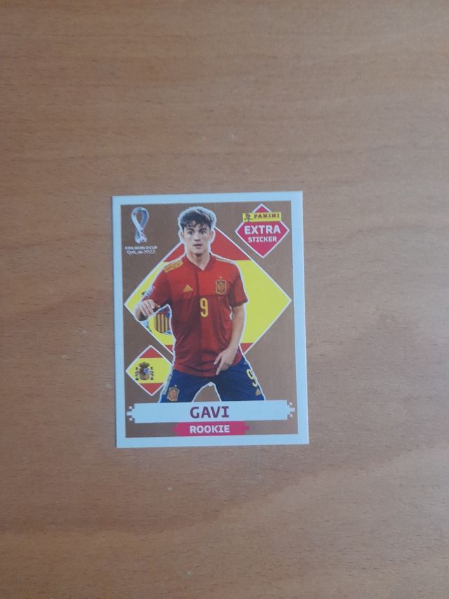 mundial qatar sticker Gavi Bronce