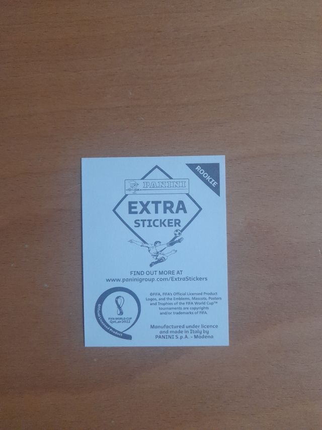 mundial qatar sticker Gavi Bronce