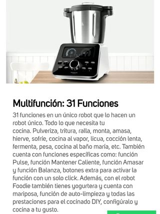 robot de cocina Taurus sin usar