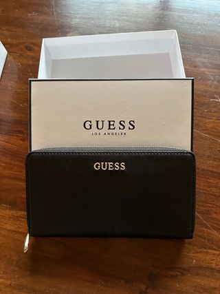 Monedero Guess negro