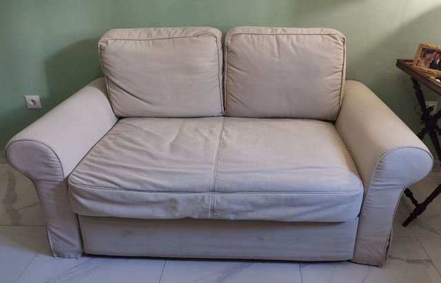 Sofá Cama Beige Ikea