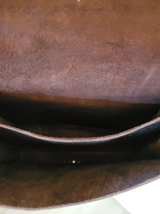 bolso piel/cuero hecho a mano de mujer 