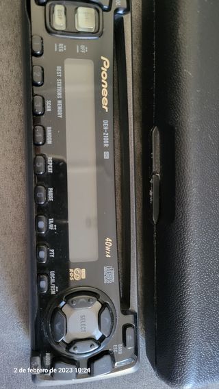 caratula radio coche Pioneer