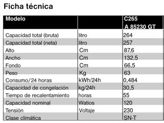 Congelador Arcón Electrolux AEG- A85230GT