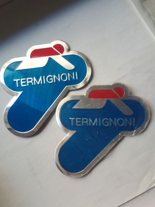 Adesivo moto, marmitta 