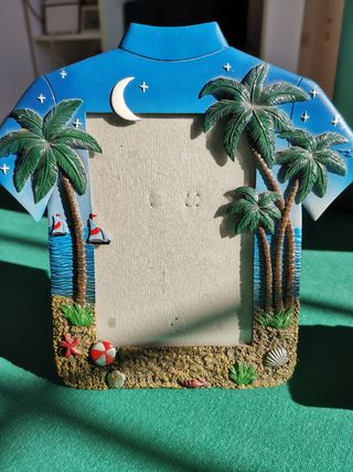 Cornice metallo lavorato x foto 13x9 dim. 18x20