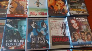 lote 34 DVD película.  algunos sin abrir