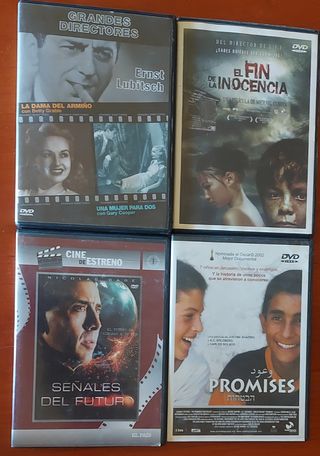 lote 34 DVD película.  algunos sin abrir