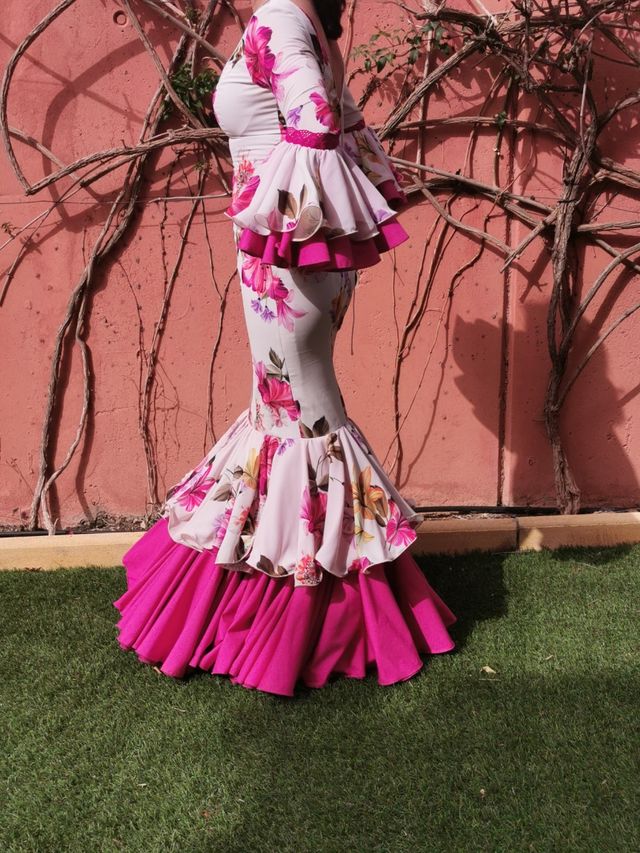 traje flamenca señora 34-36