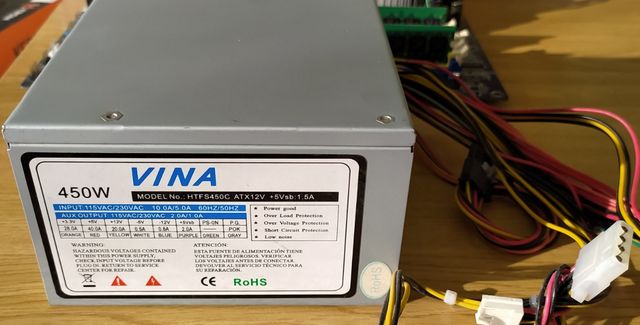 2 FUENTES DE ALIMENTACION PARA ORDENADORES