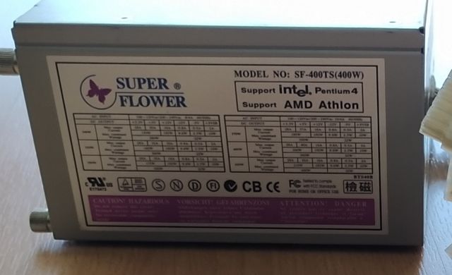 2 FUENTES DE ALIMENTACION PARA ORDENADORES