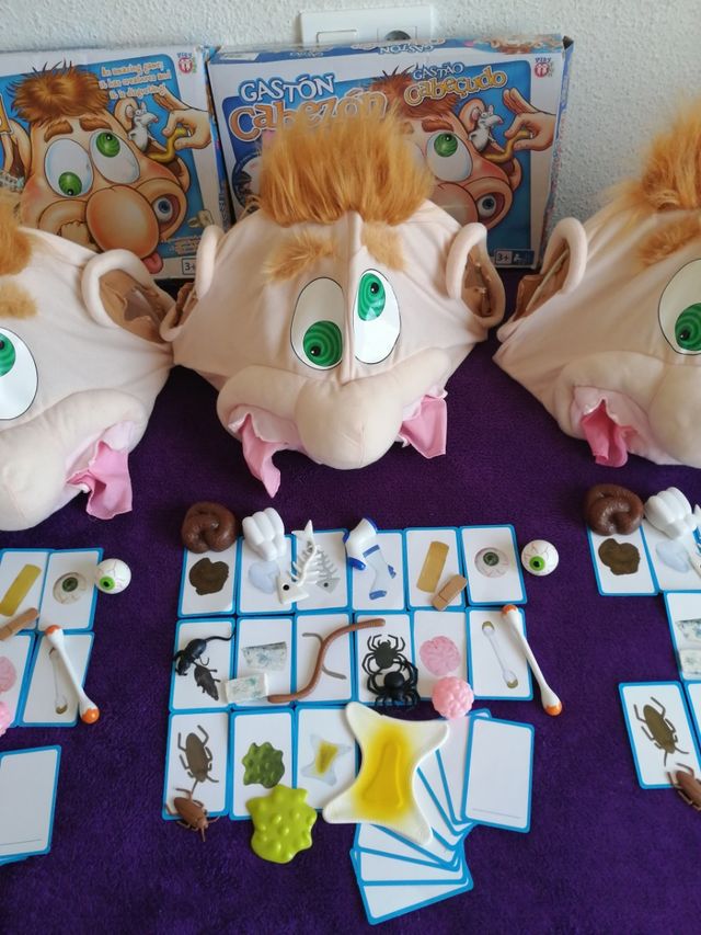 Juguete Juego De Cabezon Juego De Mesa Gastón Cabezón — Juguetesland