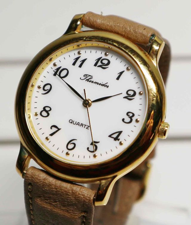 1252-Reloj THERMIDOR -unisex - vintage -NOS