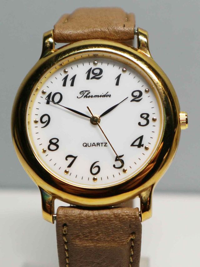 1252-Reloj THERMIDOR -unisex - vintage -NOS