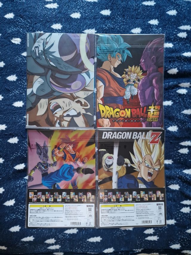 ichiban kuji premio I dragon ball archivadores