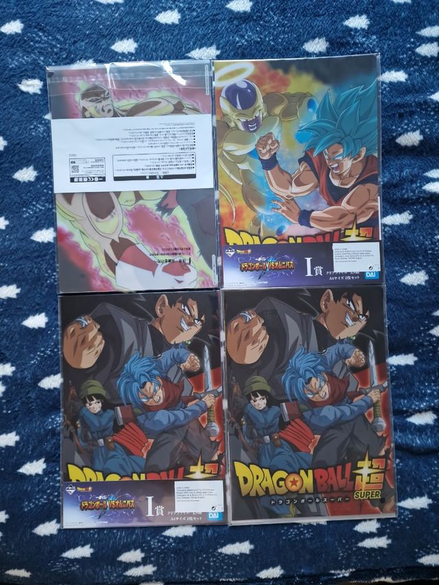 ichiban kuji premio I dragon ball archivadores