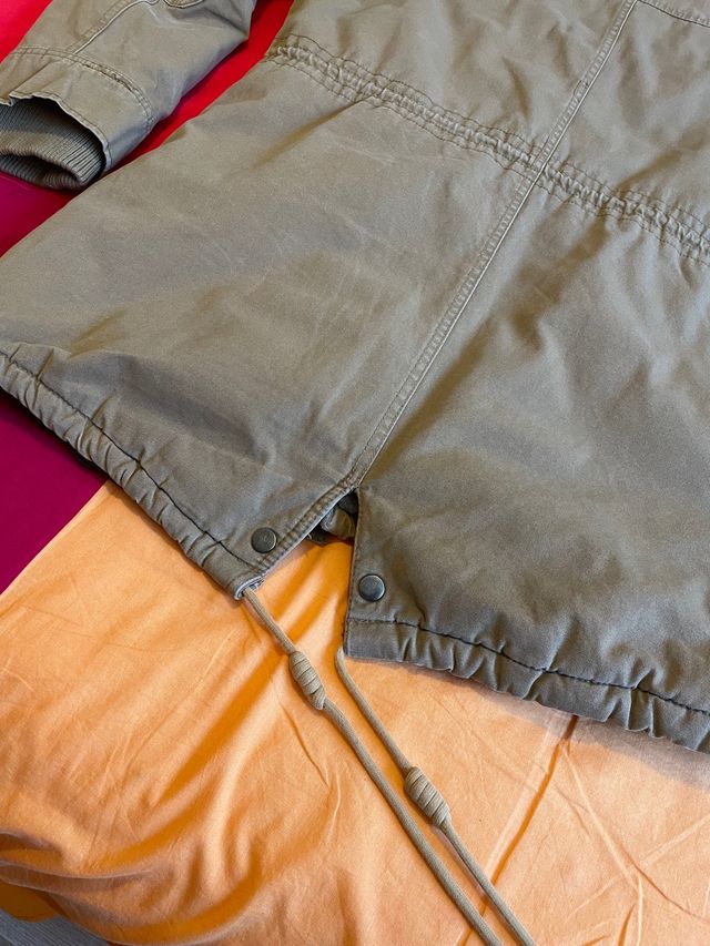 Abrigo Cazadora chaqueta hombre talla L marrón