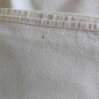 Sabanas de algodón antiguas