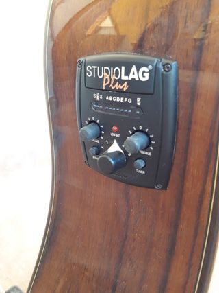 Guitarra acústica Lâg T500DCE