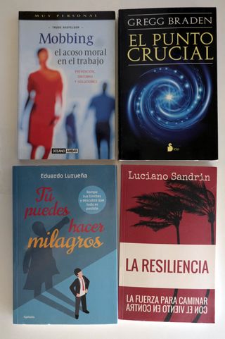 Libros sobre crecimiento personal. Entre 5 y 9€