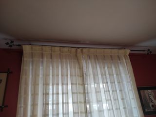 Barra de hierro para cortina