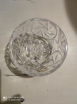 Set 3 pezzi cristallo " Boemia"