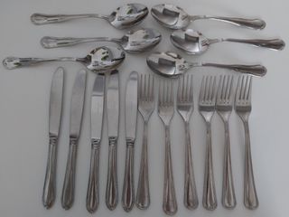 Set 28 posate servizio acciaio inox bizzarre