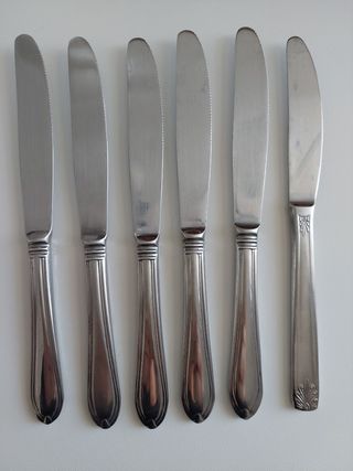 Set 28 posate servizio acciaio inox bizzarre