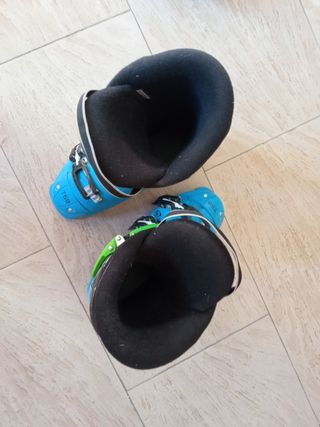 botas esqui.  Talla 38. 24,5 cm 