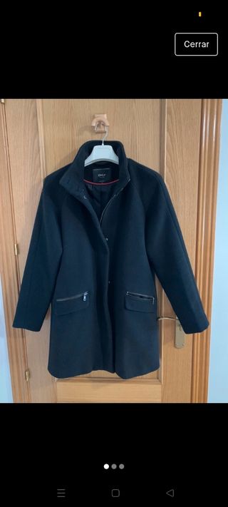 abrigo negro
