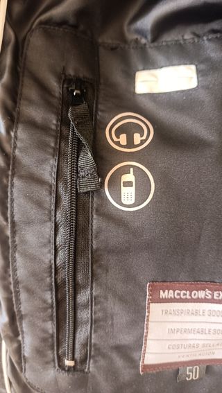 Cazadora térmica negra