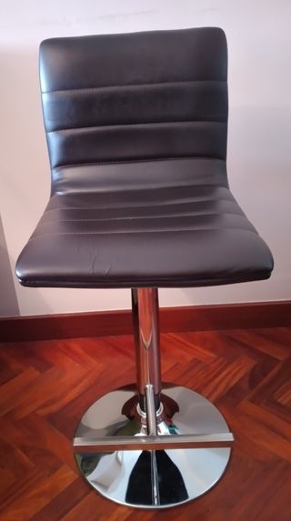 Taburete regulable wengué