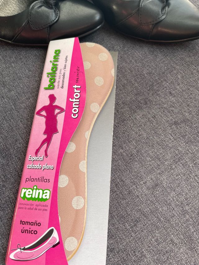 Zapatos negros piel 38 + regalo