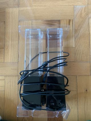 Altavoces columna de agua