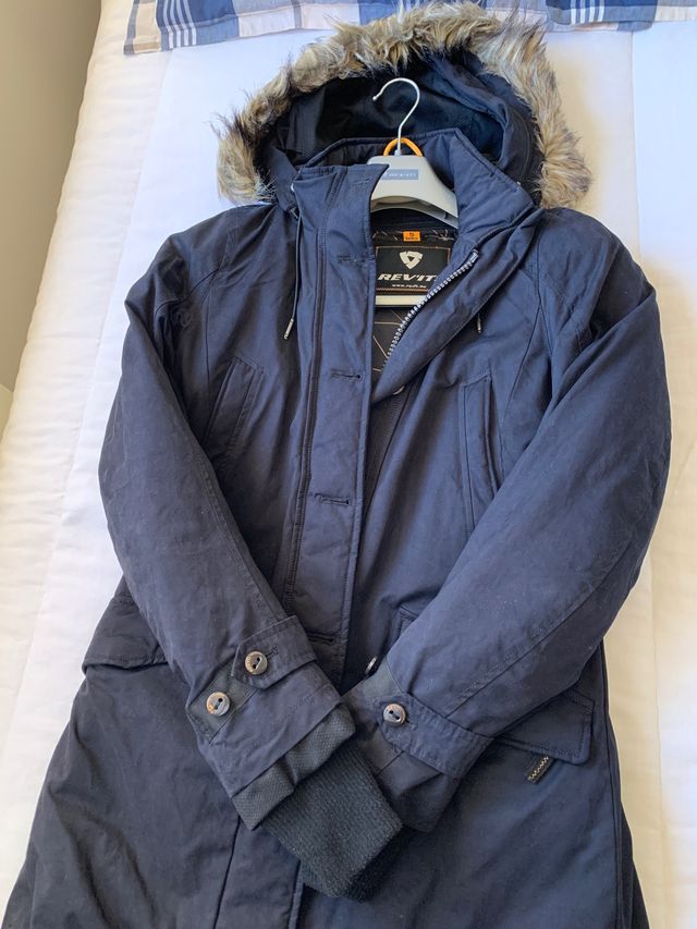 Cazadora de moto para mujer