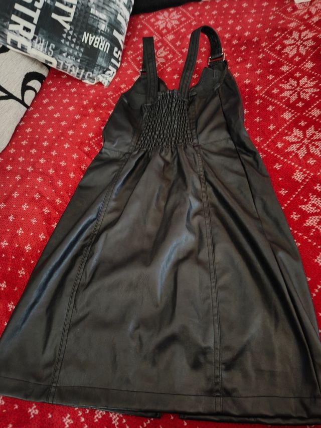 vestido tirantes polipiel talla S