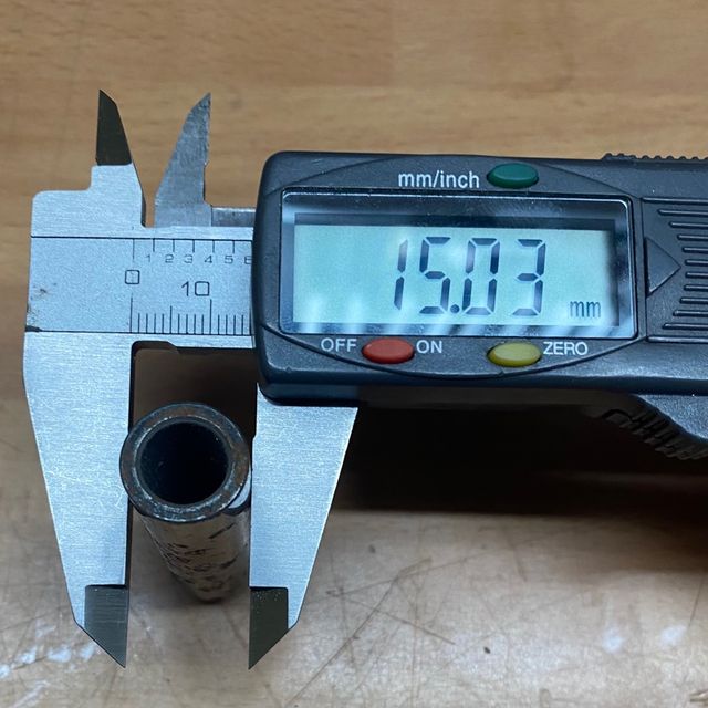 Bulón Moto Clásica Ø 15 x 48,70