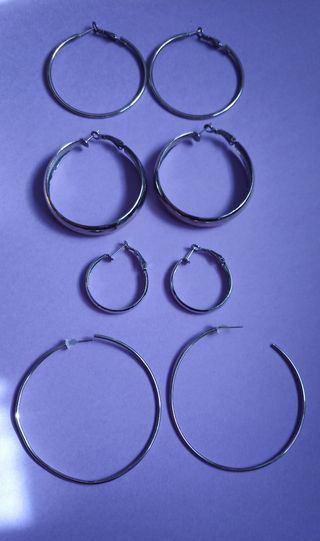 lotes de aretes cada lote 5€