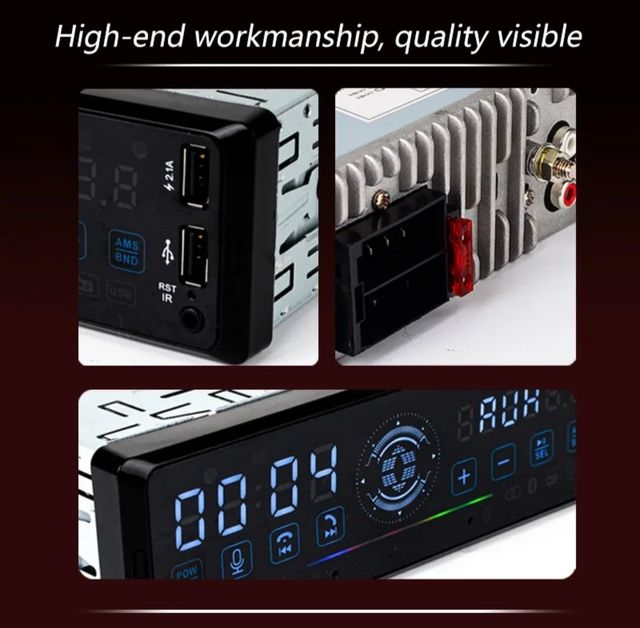 Radio coche bluetooth pantalla