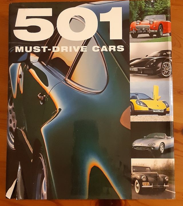 501 Must Drive Cars libro muy bueno estado
