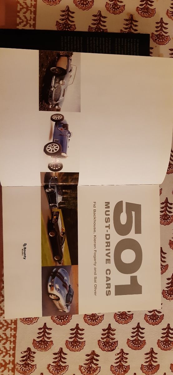 501 Must Drive Cars libro muy bueno estado