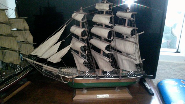 BARCOS DE COLECCIÓN DE MADERA