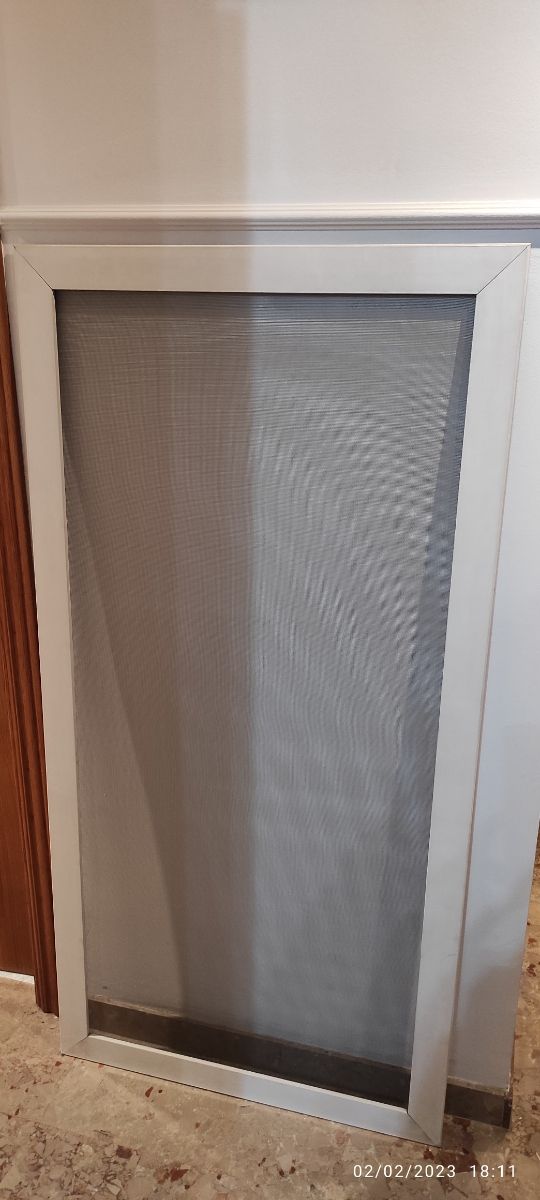 2 Mosquiteras aluminio blanco