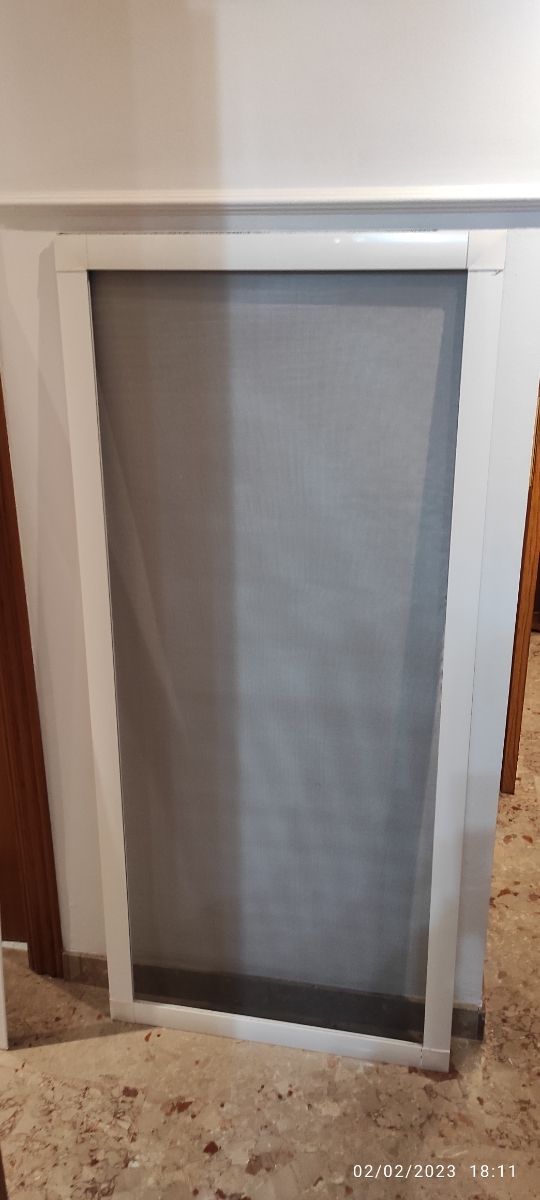 2 Mosquiteras aluminio blanco