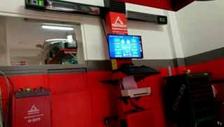 alineadora de ruedas, maquina alineacion