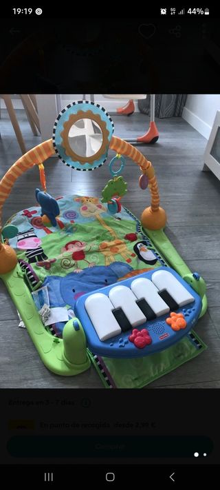 Piano bebe juego