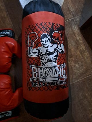 saco boxeo.