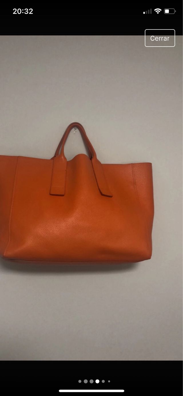 Bolso naranja de Bimba y Lola