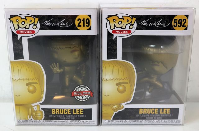 2x FUNKO POP! BRUCE LEE 219 SPECIAL EDITION 592