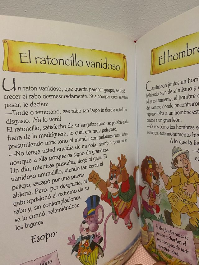 Fabulas con moraleja. Servilibro ediciones